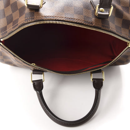 Louis Vuitton Damier Ebene Speedy 30 5 of 10
