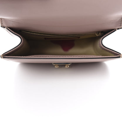 Valentino Garavani Vitello Small Glam Lock Rockstud Flap Poudre 5 of 14