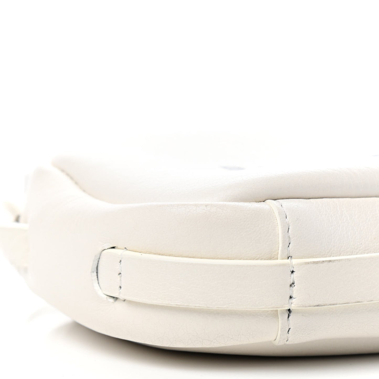 Calfskin Logo XS Everyday Camera Bag White