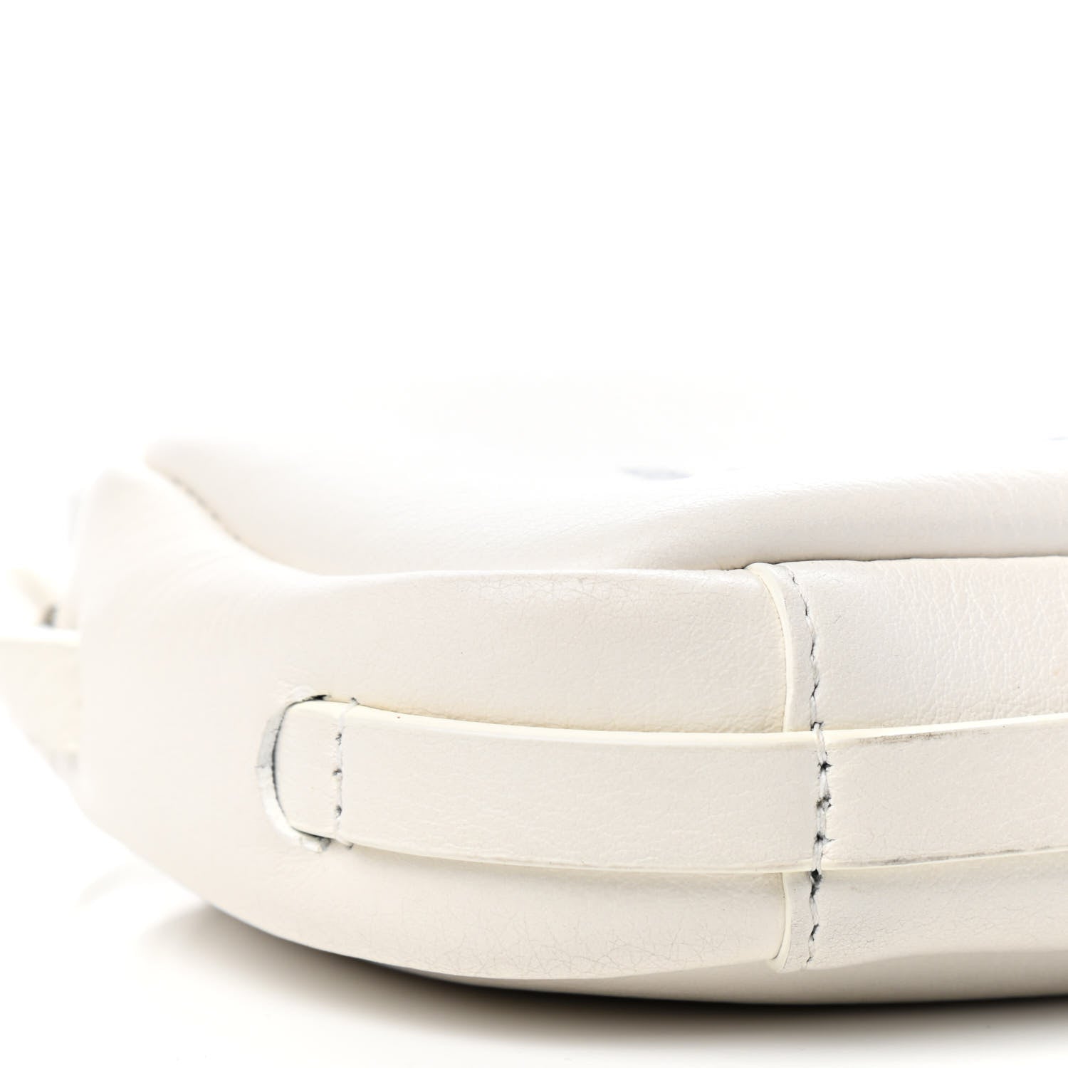 Balenciaga Calfskin Logo XS Everyday Camera Bag White 7 of 8
