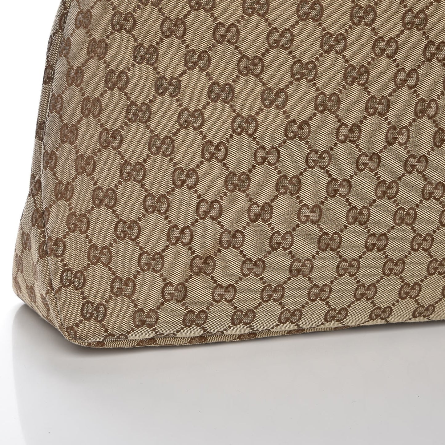 Monogram Large Horsebit Chain Hobo Dark Brown