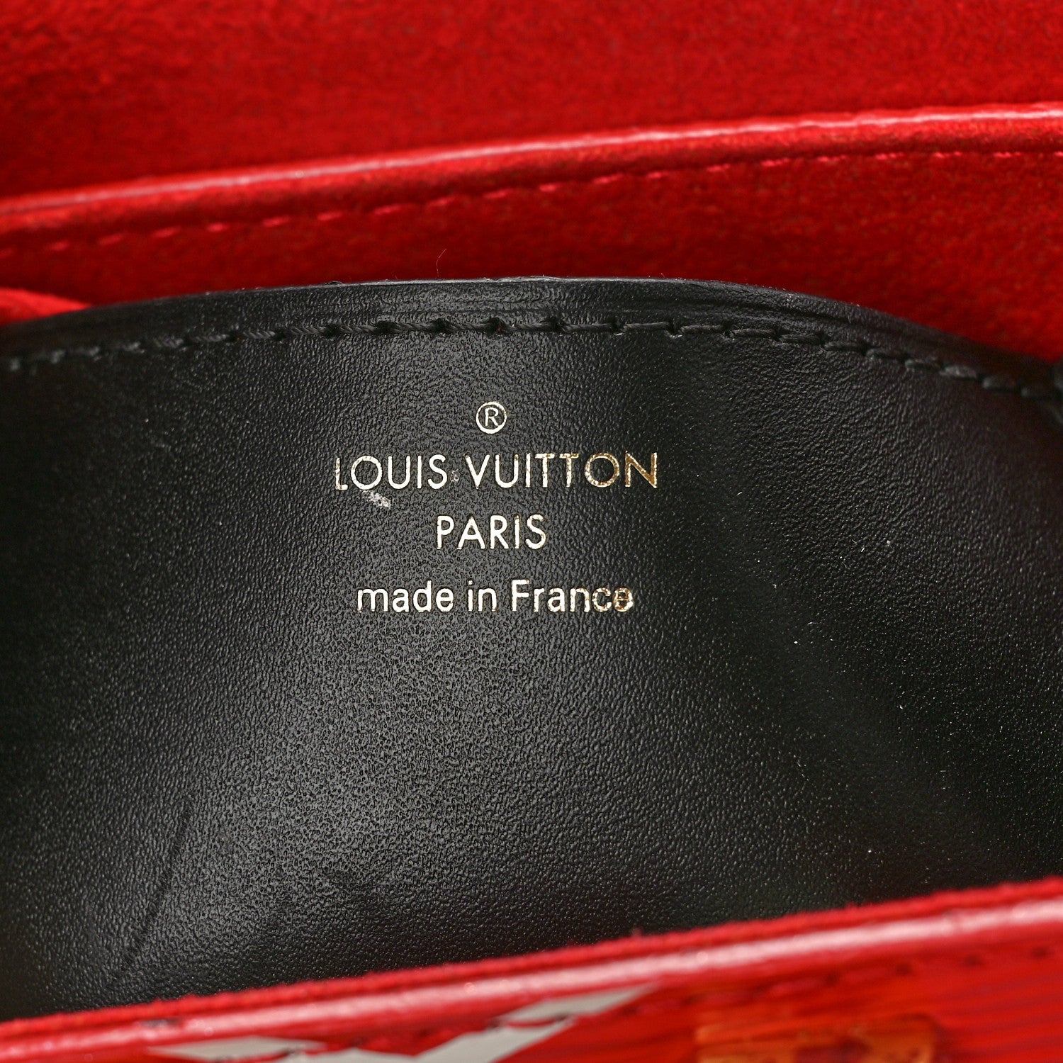 Louis Vuitton Epi Malletage Twist Shoulder Bag PM Rouge 6 of 13