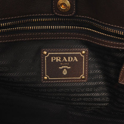 Prada Cervo Deerskin Executive Tote Bruciato 8 of 9