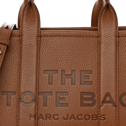Marc Jacobs Grained Calfskin Small The Tote Bag Argan Oil 7 of 9