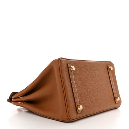 Hermes Togo Birkin 25 Gold 4 of 11