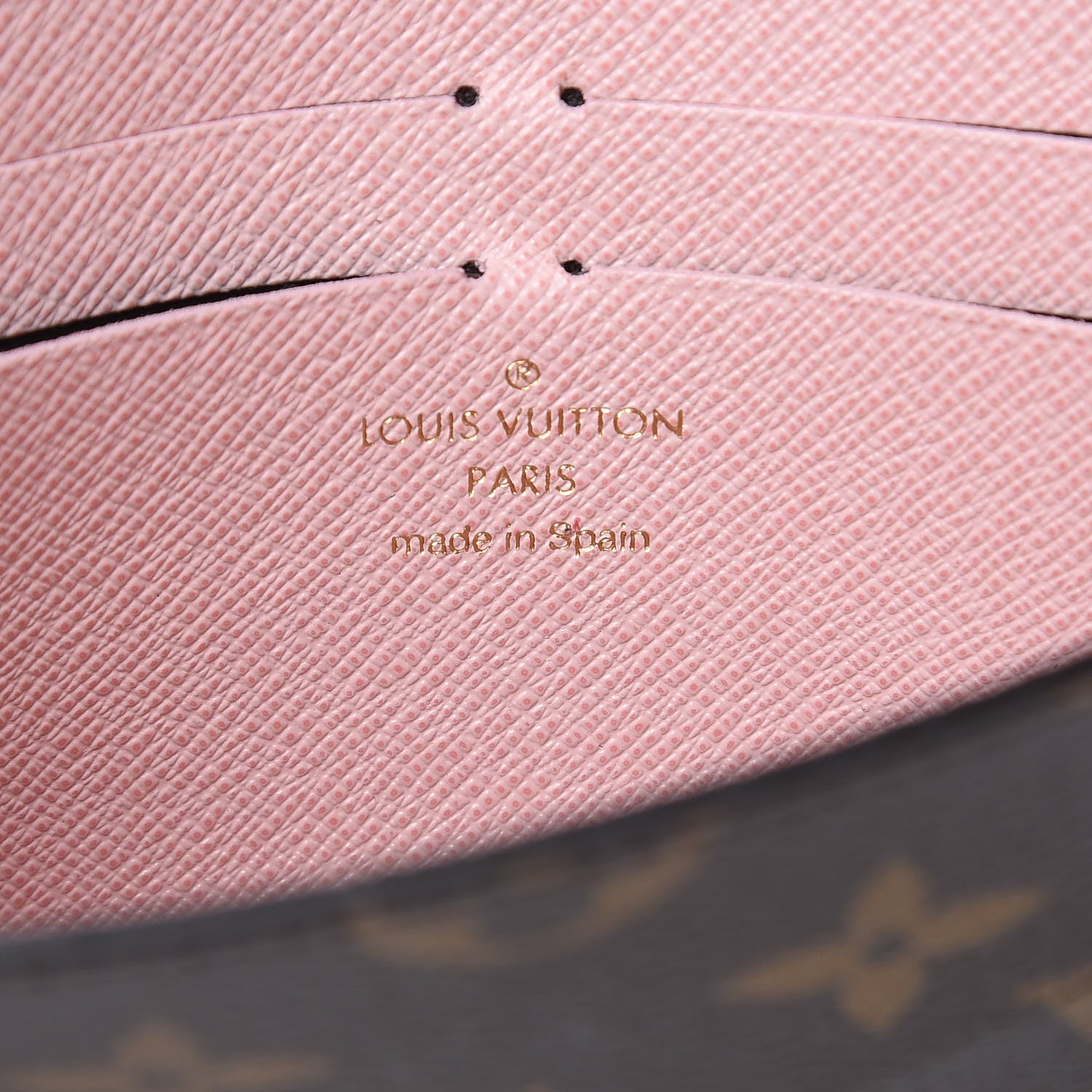 Louis Vuitton Monogram Jeanne Wallet Rose Ballerine 6 of 7