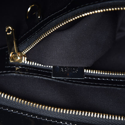 Louis Vuitton Vernis Brea MM Black 7 of 9