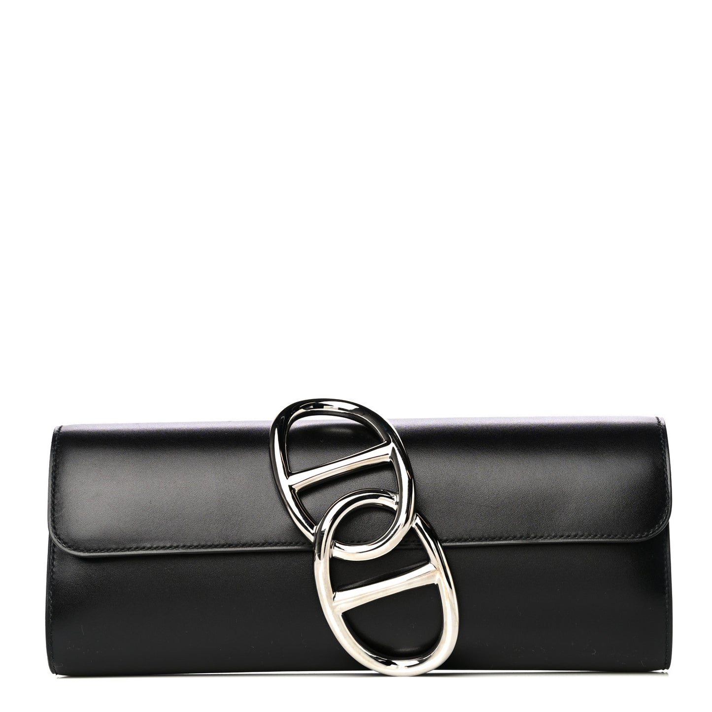 Tadelakt Egee Clutch Black