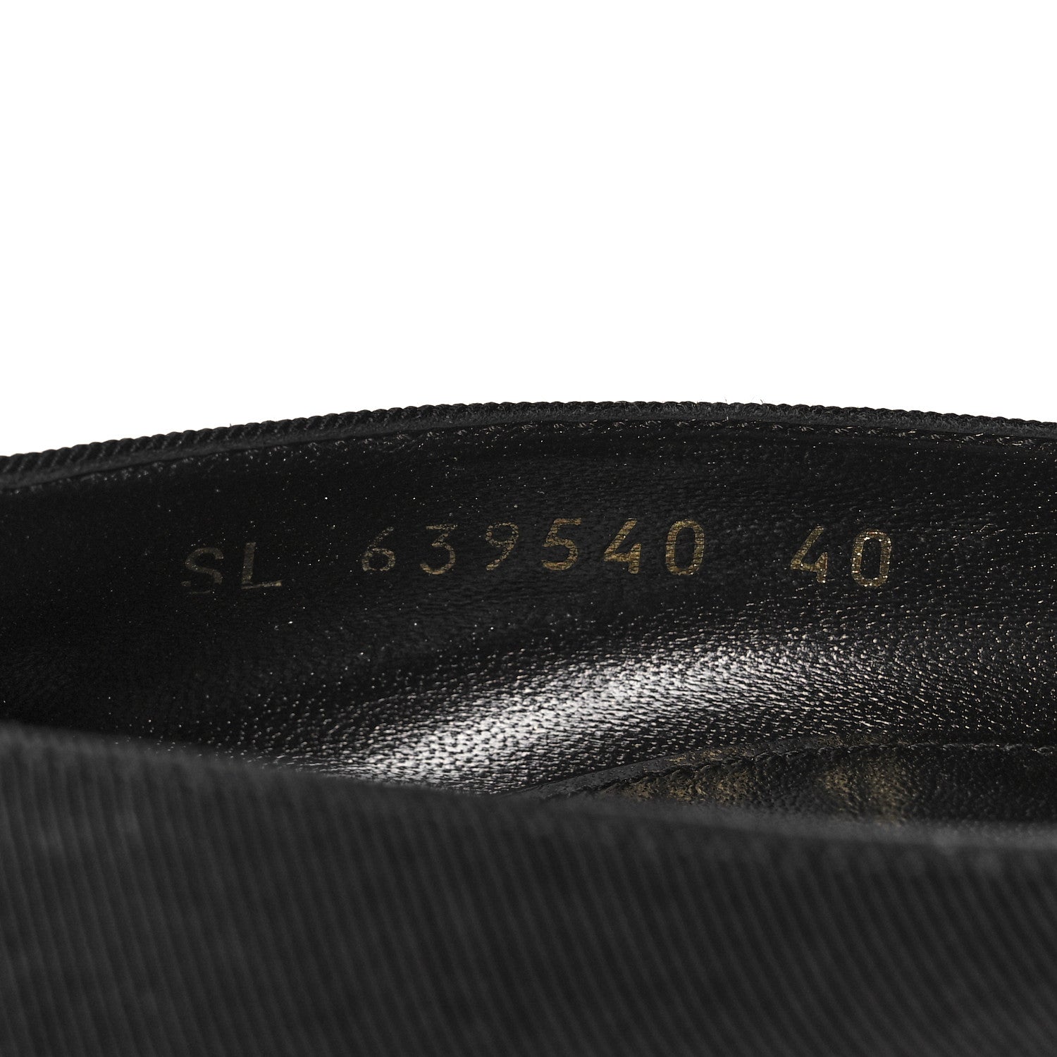 Saint Laurent Calfskin Bow Anais Pumps 40 Black 8 of 10