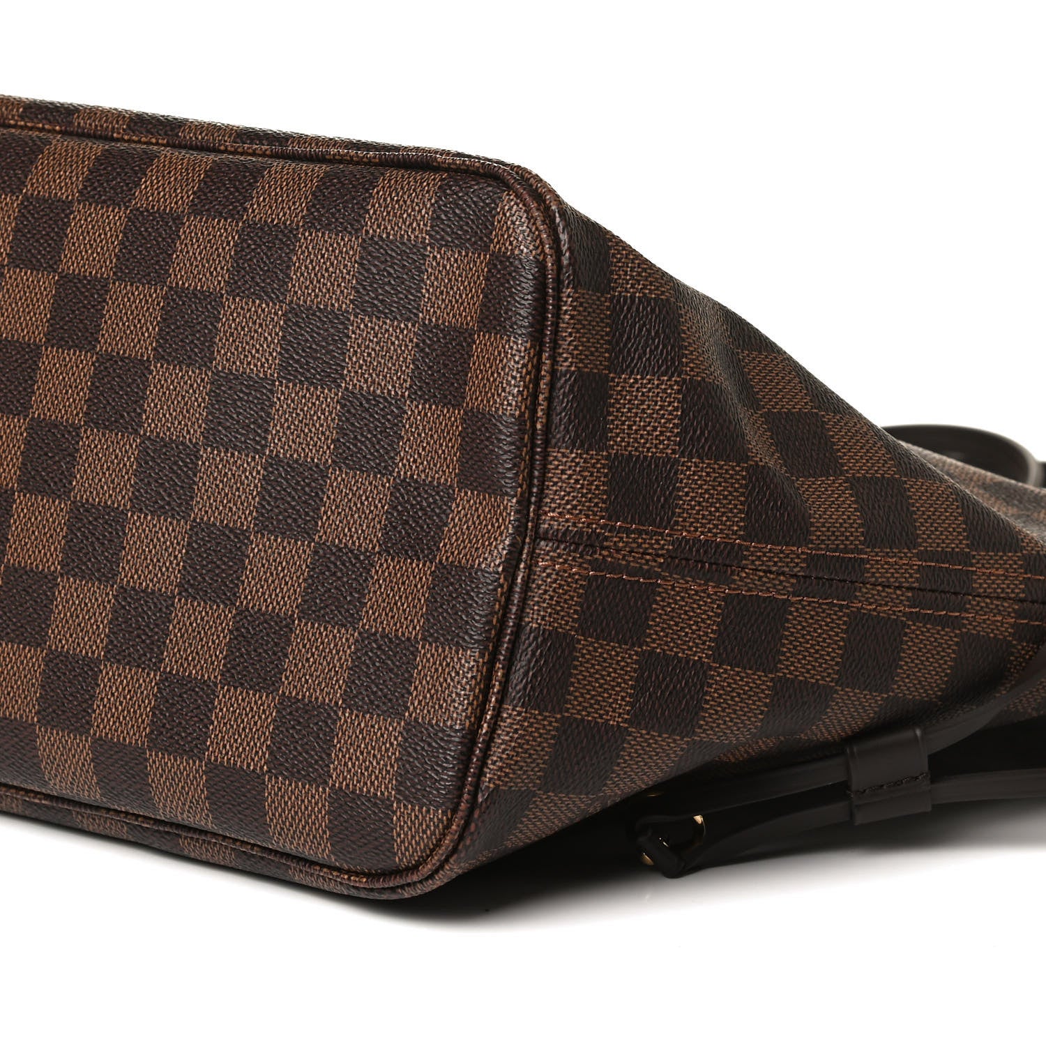 Louis Vuitton Damier Ebene Neo Neverfull MM Rose Ballerine 12 of 14