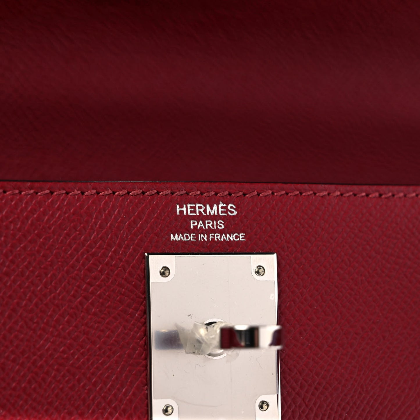 Epsom Verso Kelly Sellier 28 Rouge Grenat Rose Pourpe