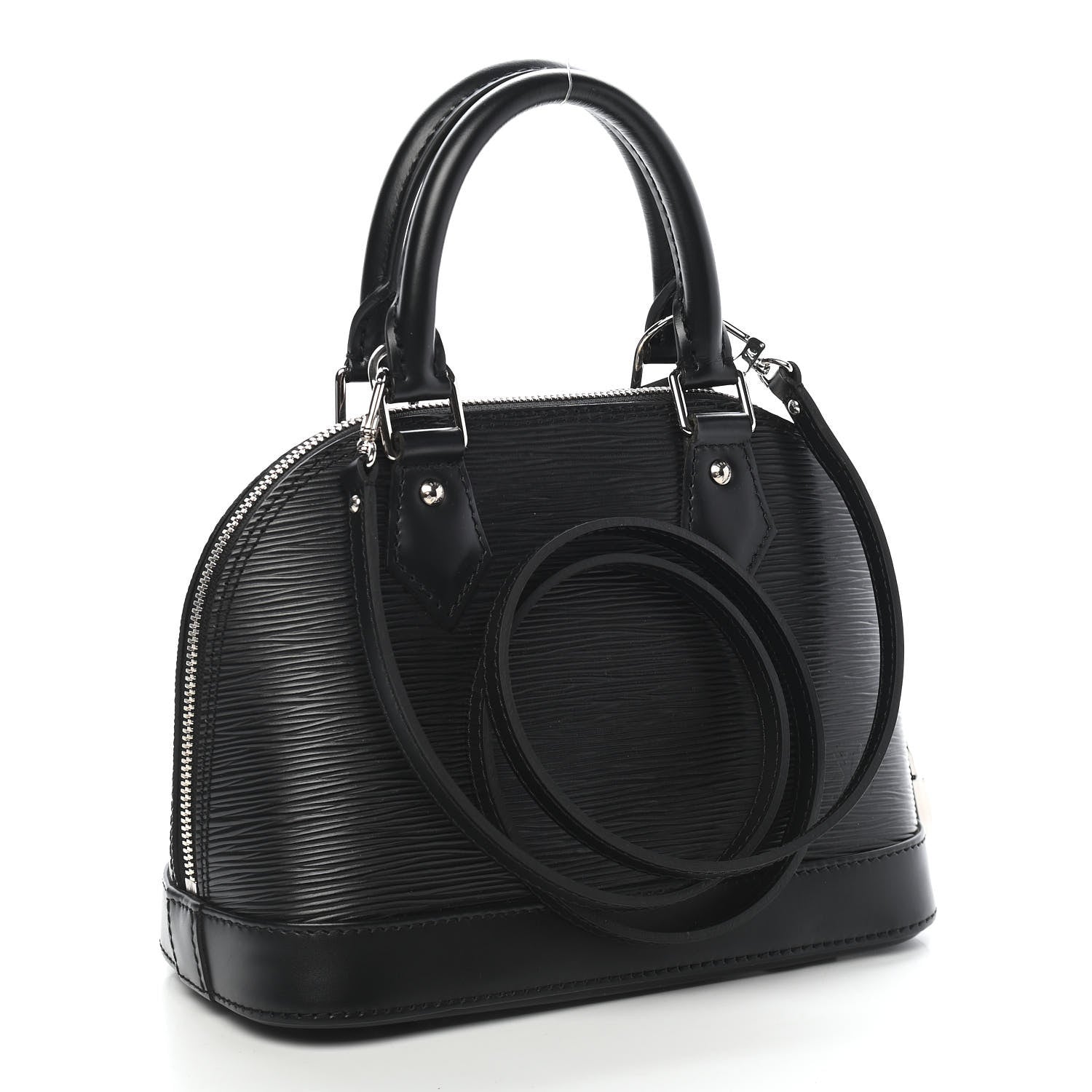 Louis Vuitton Epi Alma BB Black 3 of 8