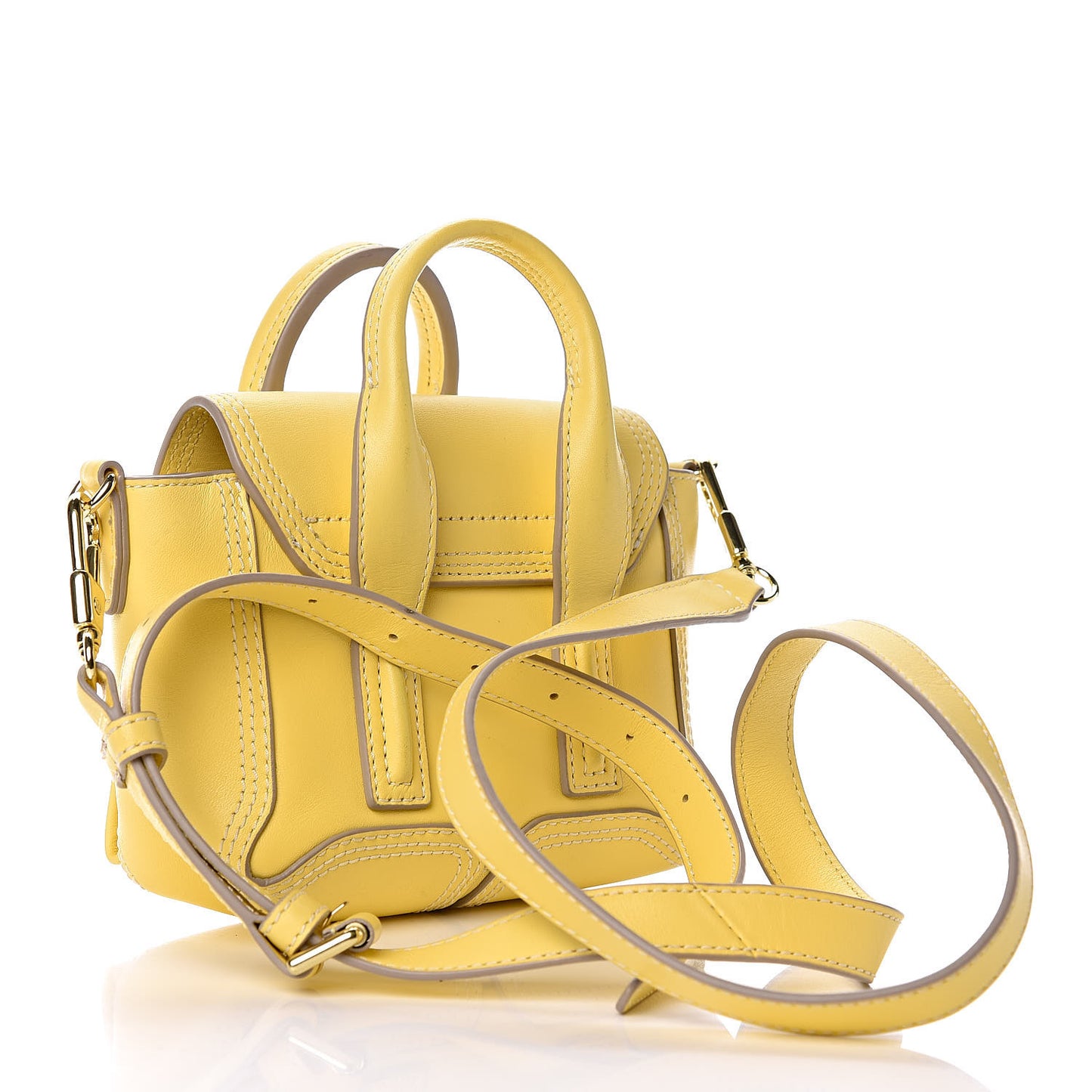 3.1 Smooth Calfskin Nano Pashli Satchel Pineapple