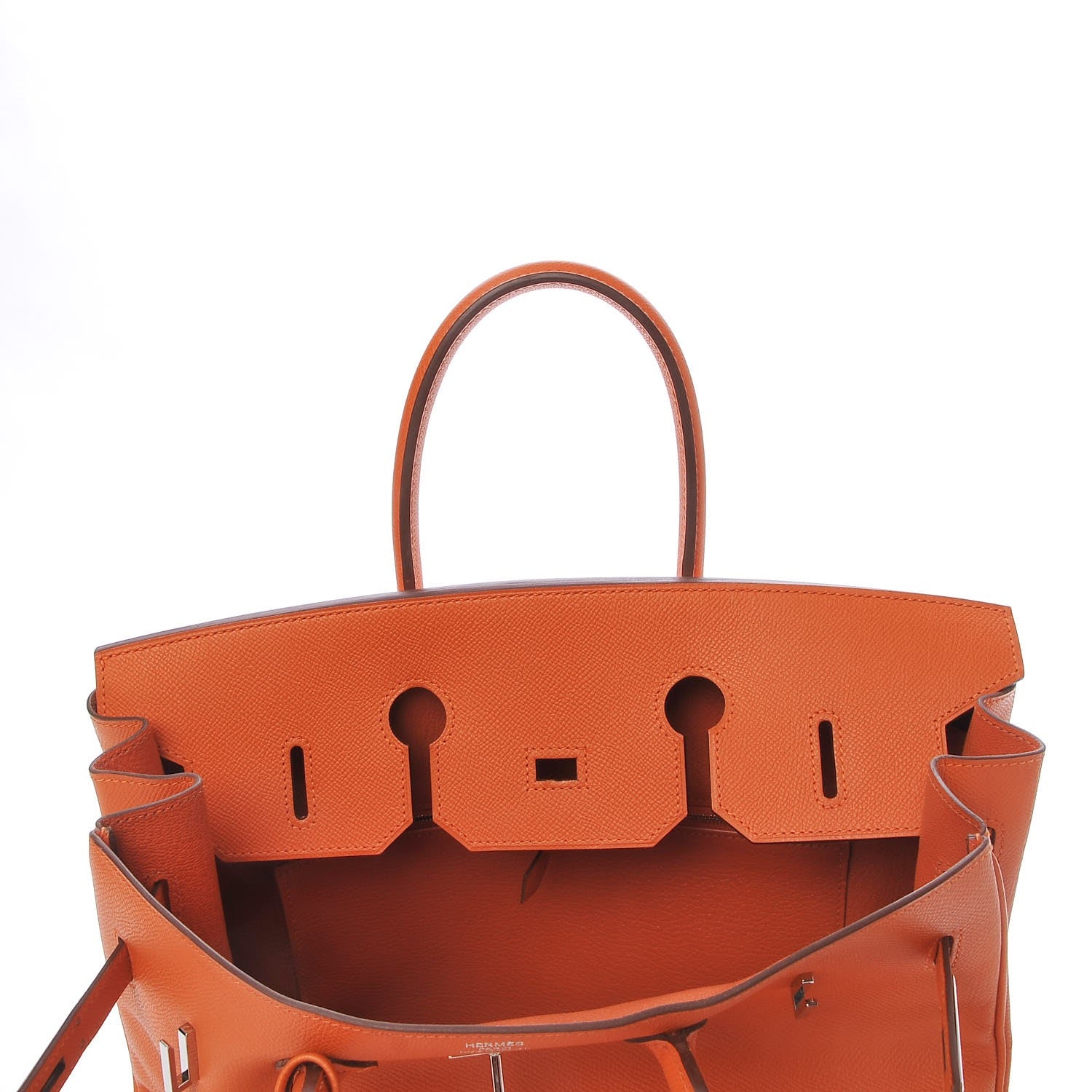 Hermes Epsom Birkin 35 Orange 25 of 37