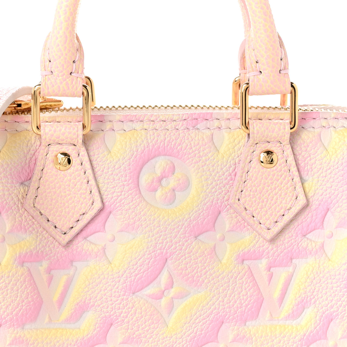 Louis Vuitton Empreinte Monogram Summer Stardust Nano Speedy Pink 7 of 10