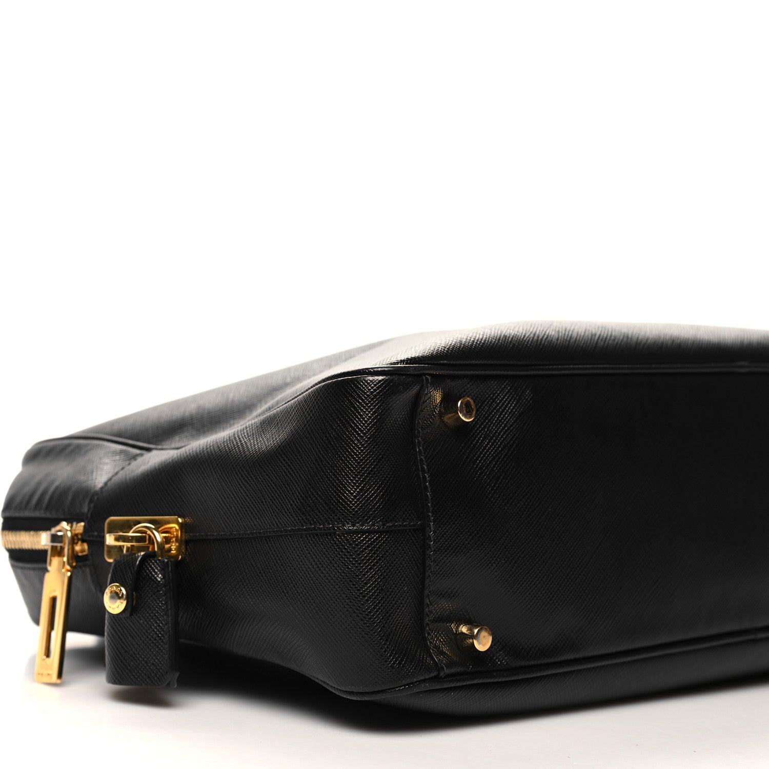 Prada Saffiano Lux Bauletto Black 8 of 9