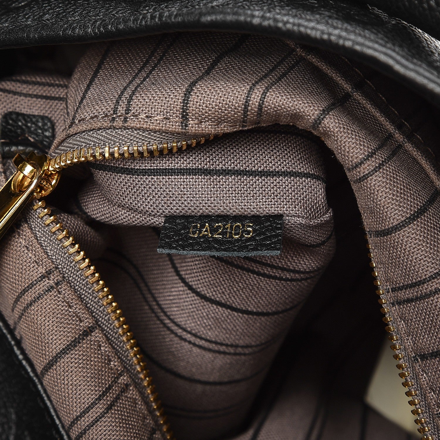 Louis Vuitton Empreinte Artsy MM Black 7 of 10