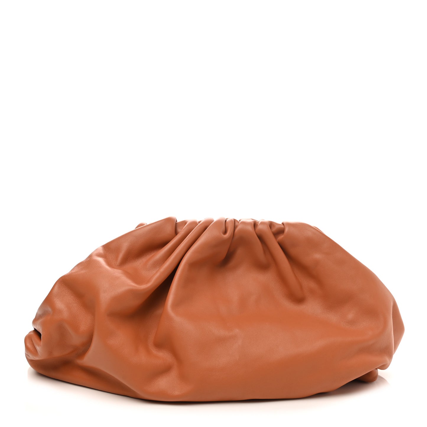 Smooth Butter Calf The Pouch Oversized Clutch Clay