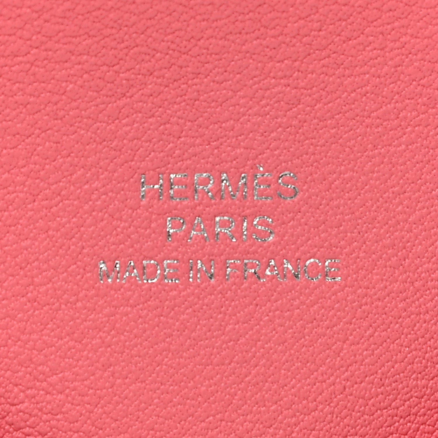 Hermes Barenia Faubourg Swift Verso Calvi Card Case Fauve Rose D'ete 7 of 10