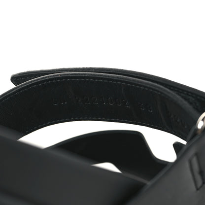 Hermes Calfskin Womens Chypre Sandals 38 Black 8 of 9