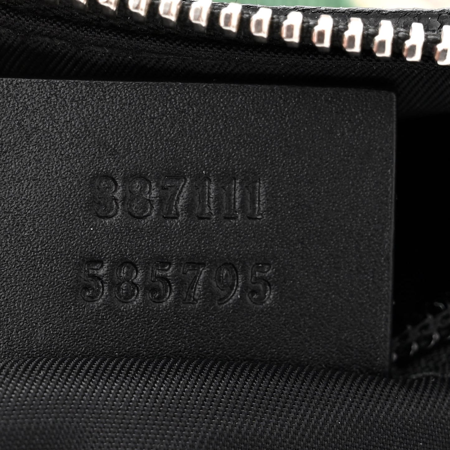 GG Supreme Monogram Web Messenger Bag Black