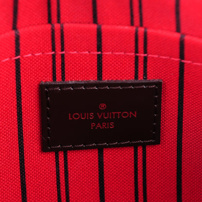 Louis Vuitton Damier Ebene Neverfull MM GM Pochette 6 of 7