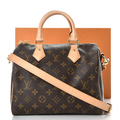 Louis Vuitton Monogram Speedy Bandouliere 25 10 of 10
