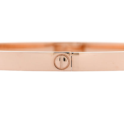 Cartier 18K Pink Gold Small LOVE Bracelet 17 4 of 8