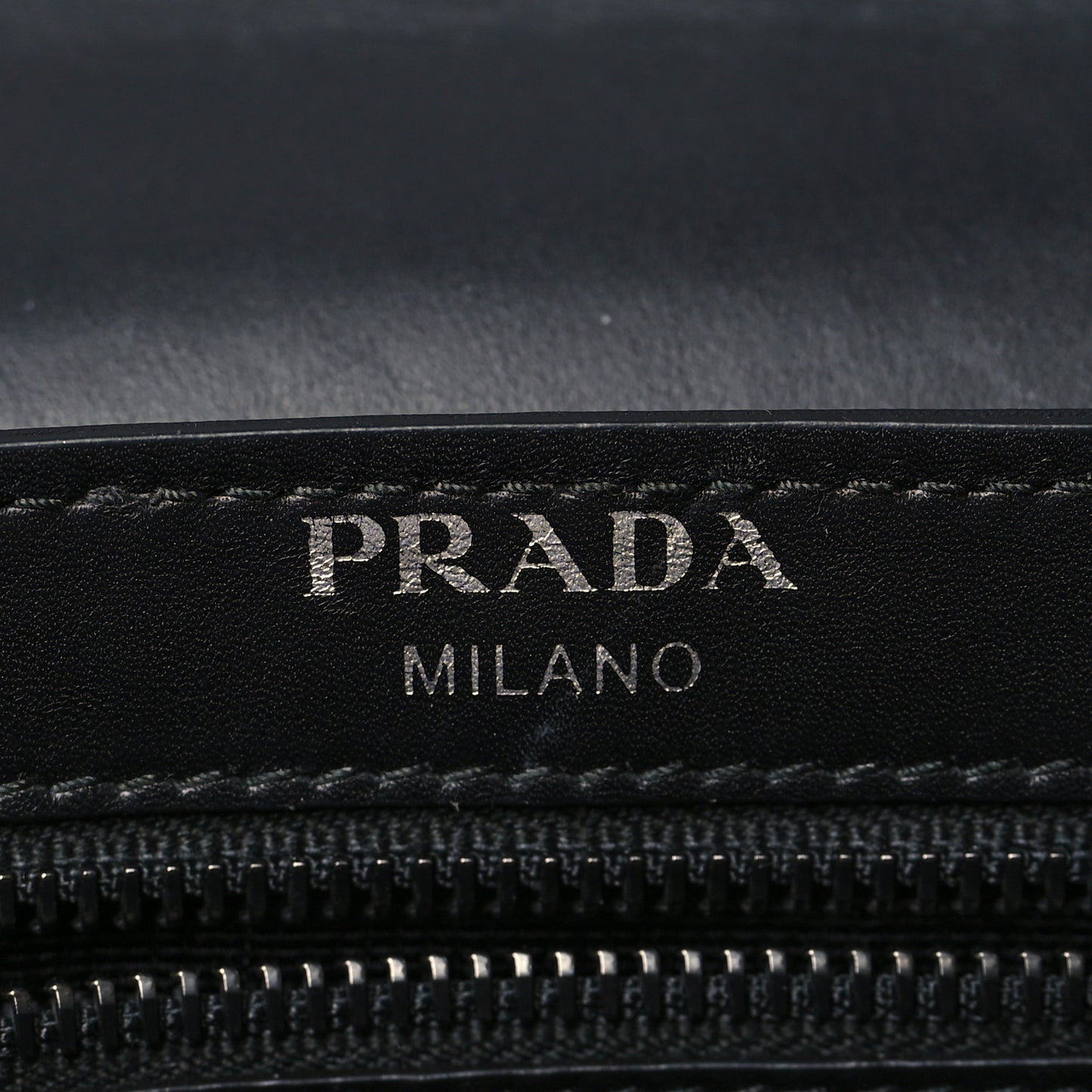 Vitello Studded Crossbody White Black