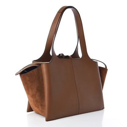 Celine Smooth Calfskin Suede Small Tri-Fold Bag Camel 3 of 10