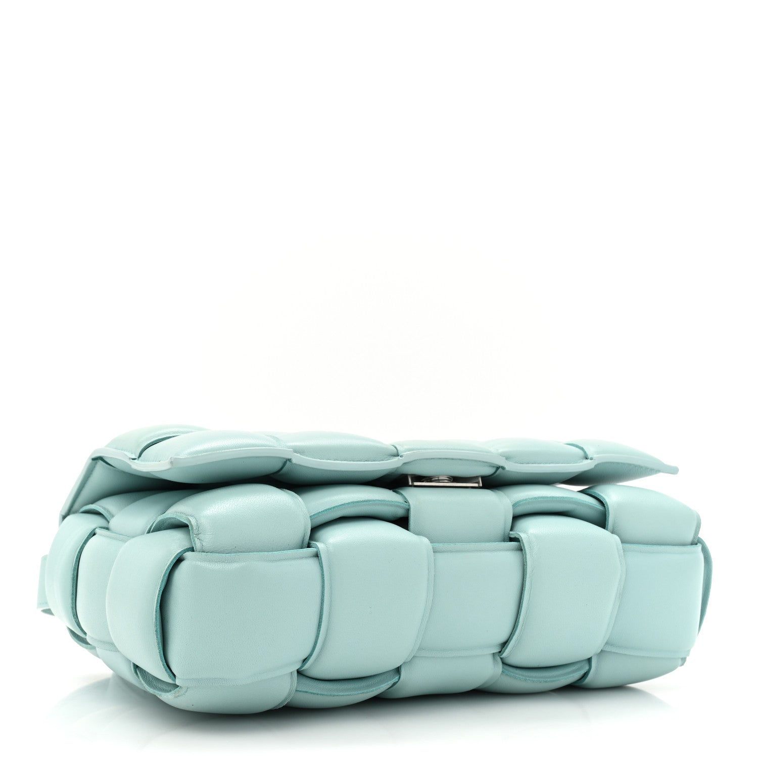 Bottega Veneta Nappa Maxi Intreccio Padded Cassette Crossbody Bag Spearmint 4 of 14