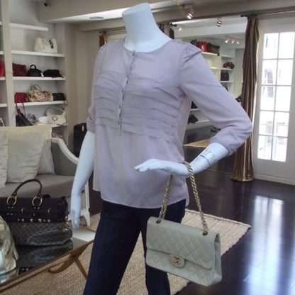 Chanel Lambskin Double Flap Light Beige 2 of 12