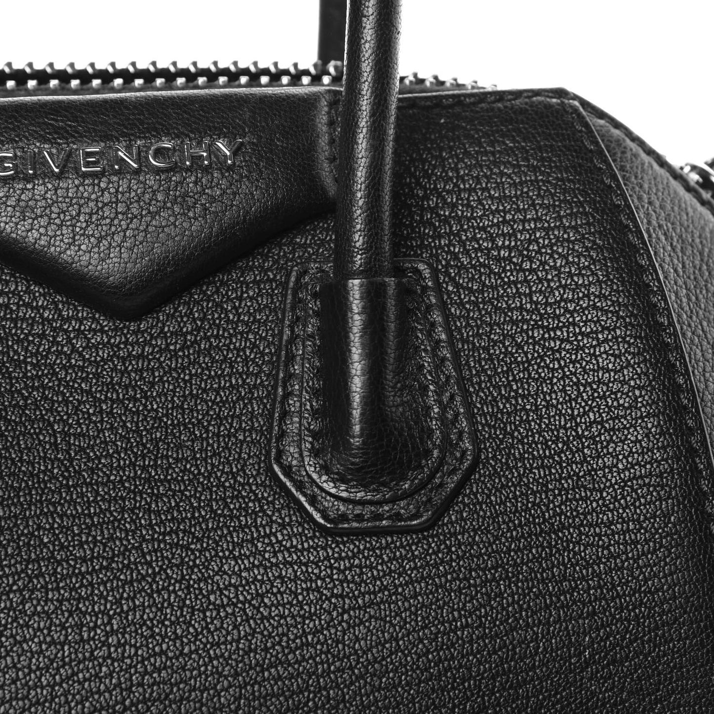 Sugar Goatskin Mini Antigona Black