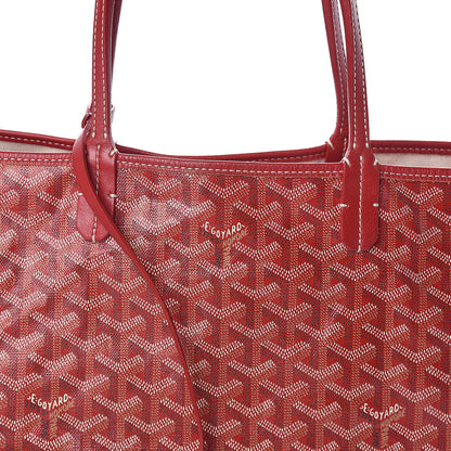 Goyard Goyardine Saint Louis PM Red 6 of 9