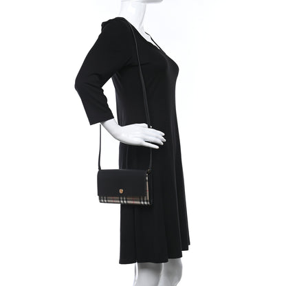 Burberry Calfskin Vintage Check With Detachable Strap Archive Beige Black 3 of 8