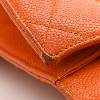Chanel Caviar Quilted Large Retro Class Flap Orange 11 of 14