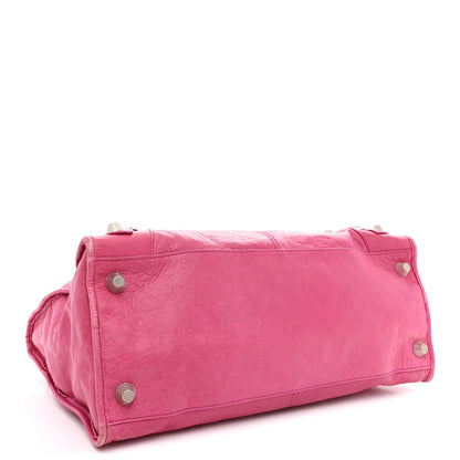 Balenciaga Agneau Giant 21 Silver Hardware Work Cyclamen Fucsia 5 of 14