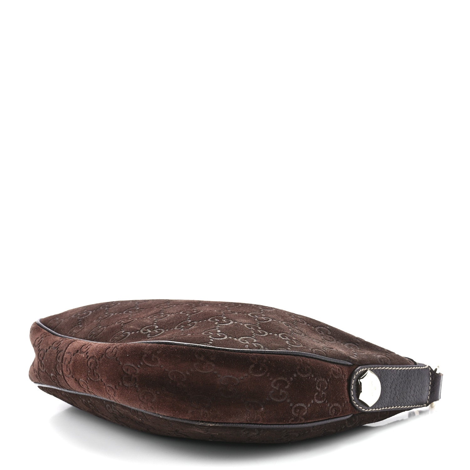 Gucci Monogram Small Charmy Hobo Brown 8 of 10