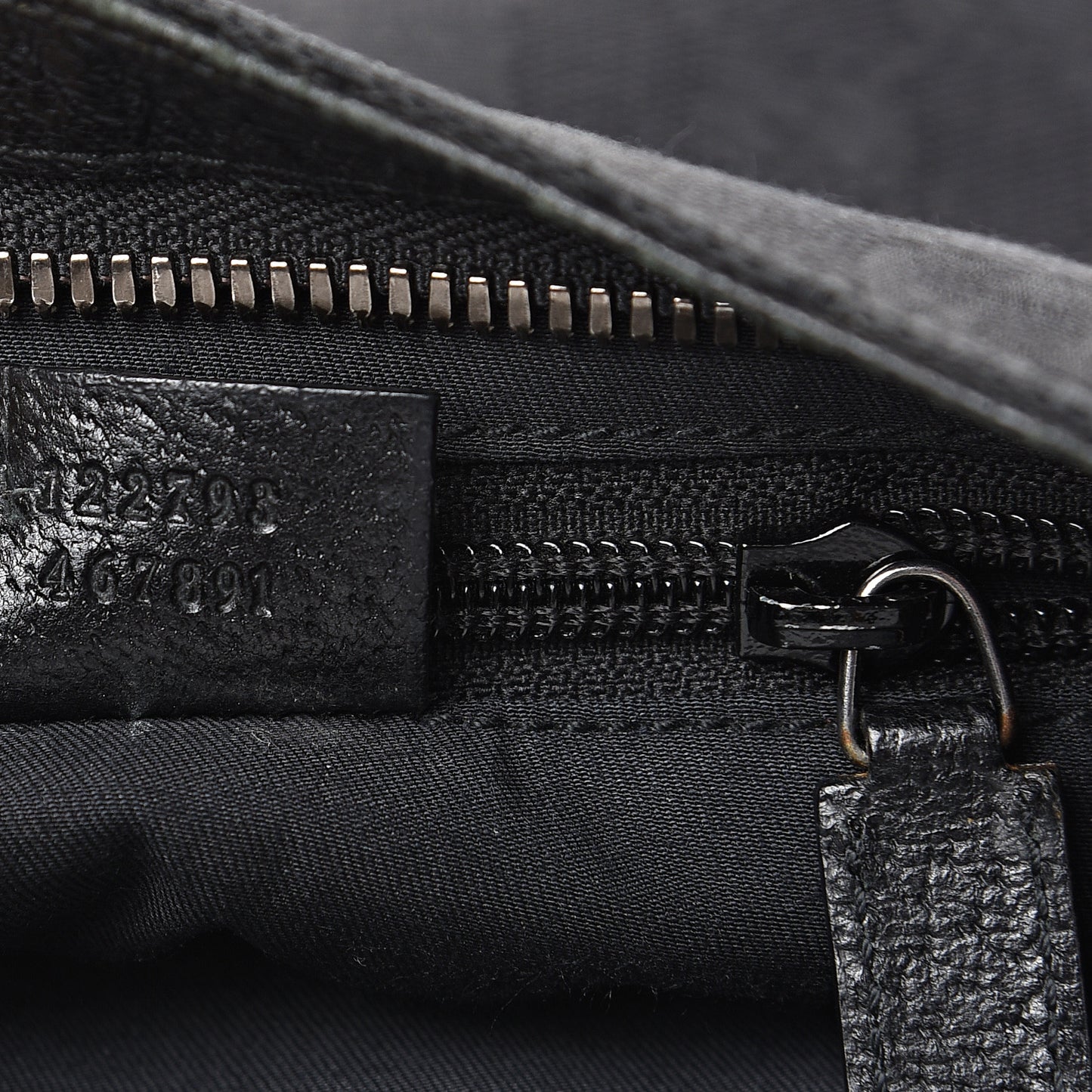 Monogram Flat Messenger Bag Black