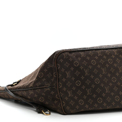 Louis Vuitton Monogram Idylle Neverfull MM Fusain 8 of 17