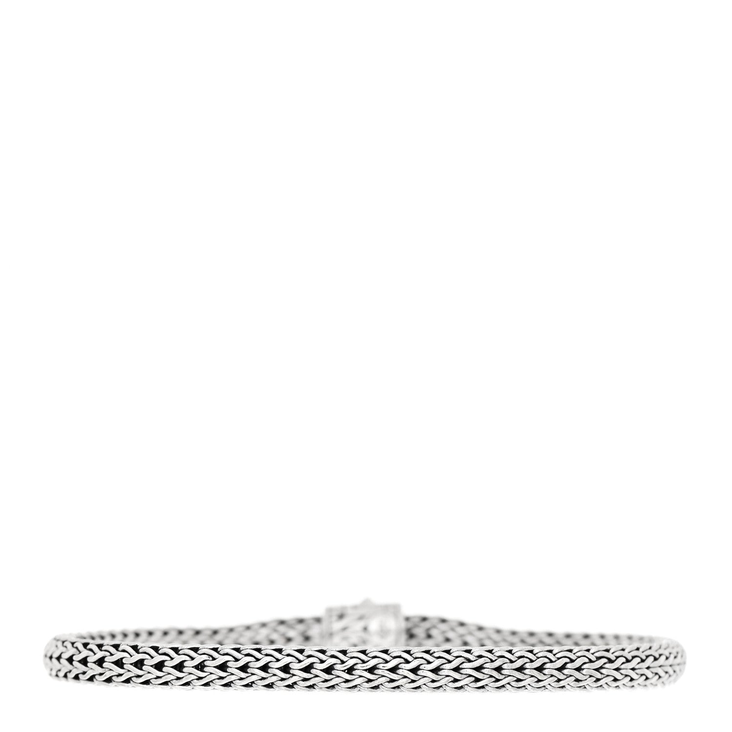 John Hardy Sterling Silver Diamond 5mm Classic Chain Bracelet 2 of 3