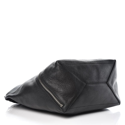 Proenza Schouler Pebbled Calfskin Medium Zip Hobo Black 5 of 20