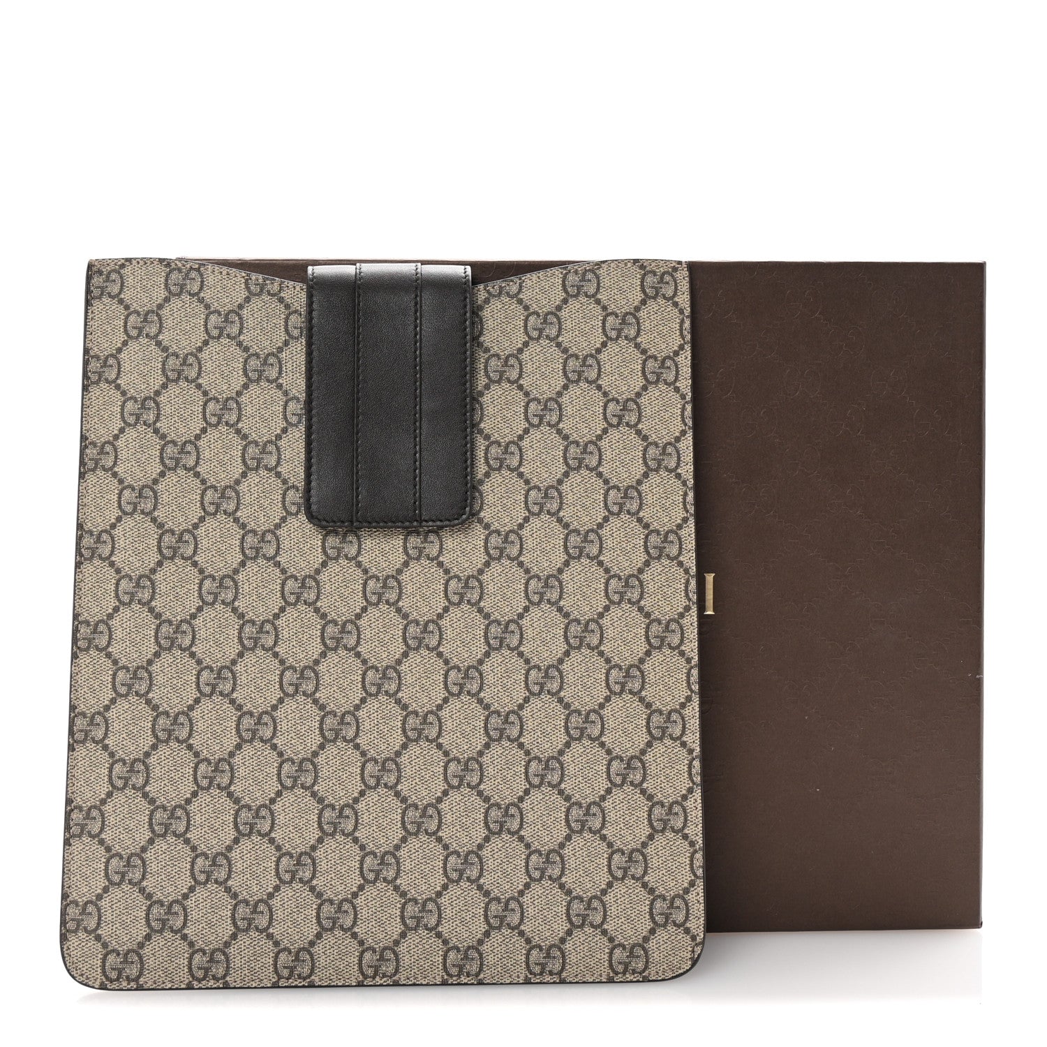 Gucci GG Plus Monogram iPad Case Ebony 7 of 7