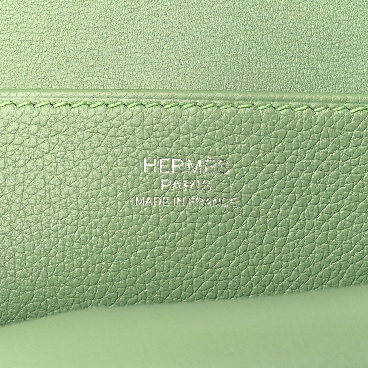 Hermes Evercolor Halzan 25 Vert Criquet 6 of 11