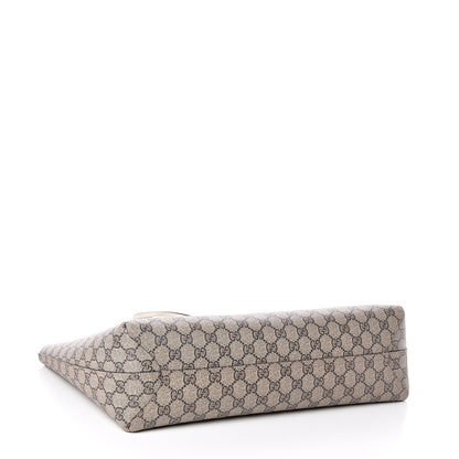 Gucci GG Supreme Monogram Medium Reversible Tote Beige White 4 of 16