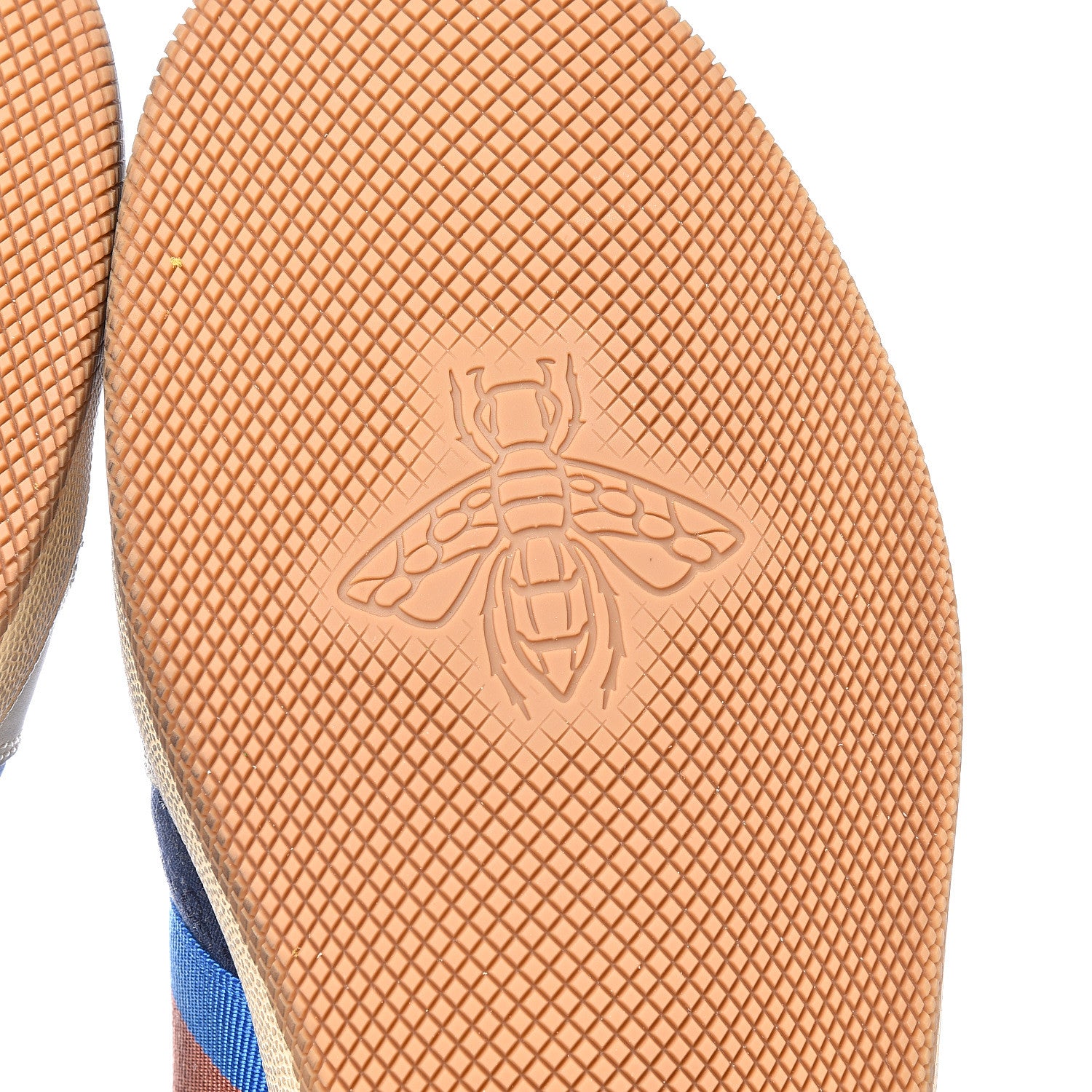 Gucci Nubuck Mini GG Monogram Web Mens Screener Sneakers 8 London Blue Dusty Milk 9 of 14