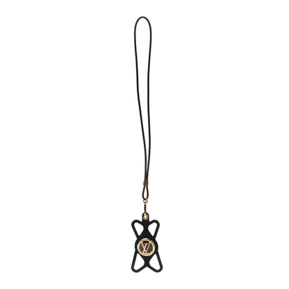 Louis Vuitton Monogram Silicone Louise Phone Holder Black 1 of 8