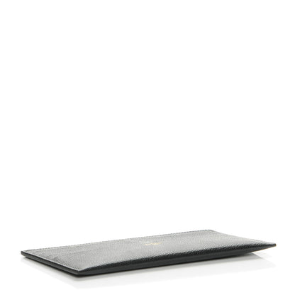 Louis Vuitton Calfskin Felicie Chain Wallet Card Holder Insert Black 4 of 6