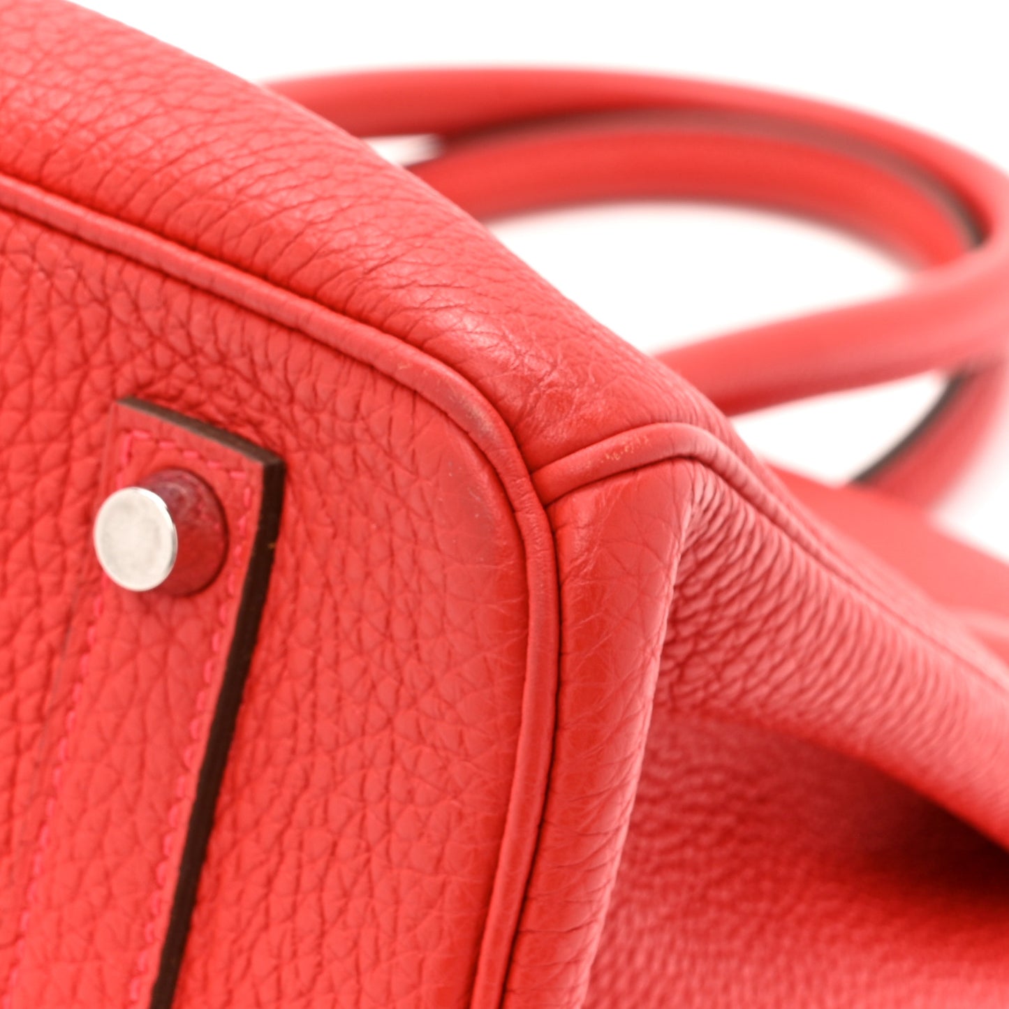 Togo Birkin 35 Rouge Casaque