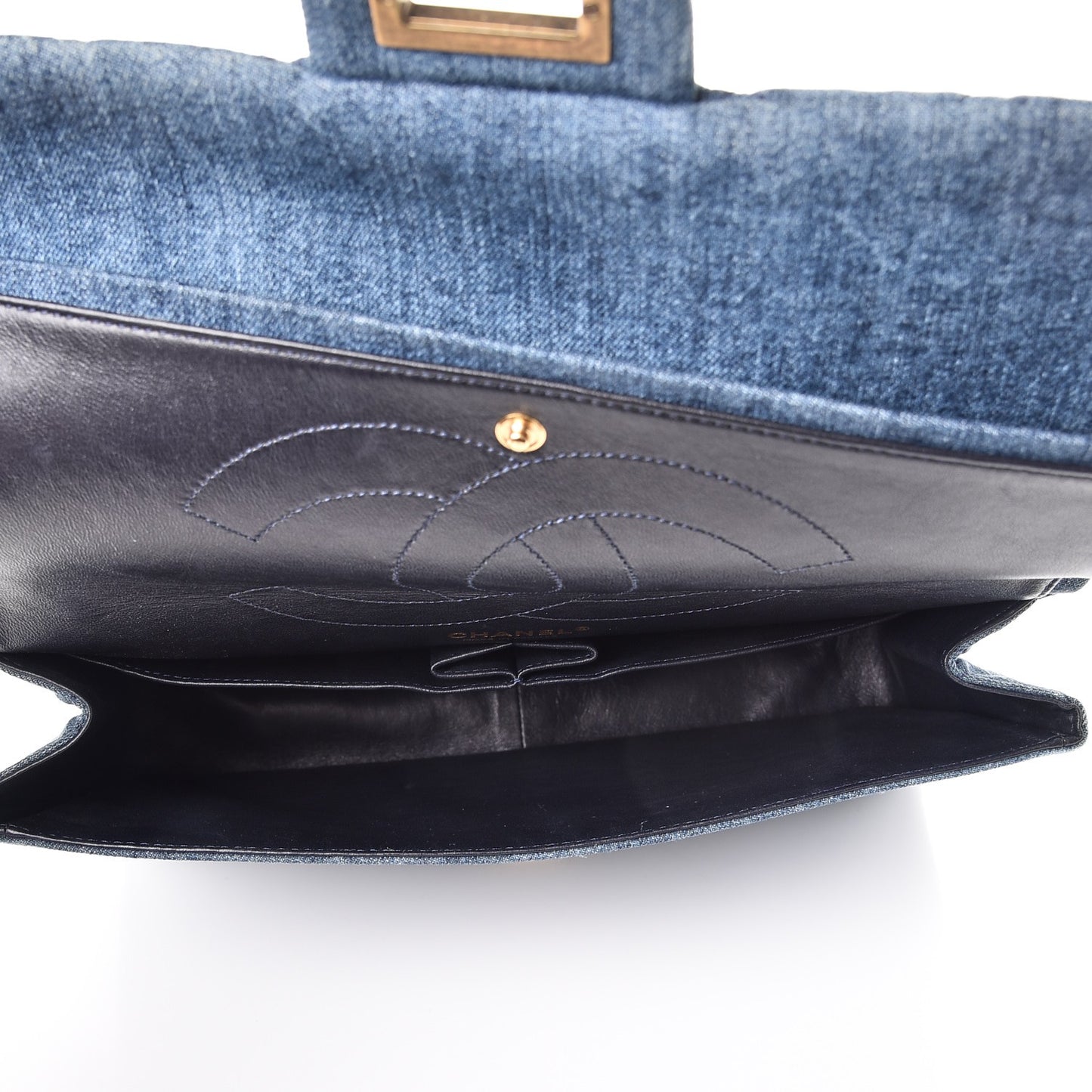 Denim Quilted 2.55 Reissue 226 Flap Dark Blue